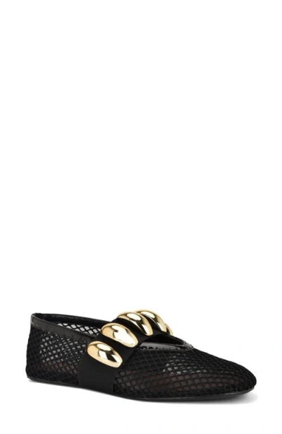 Nine West Dorra Mary Jane Flat In Black