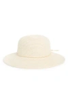 Nine West Downbrim Straw Floppy Hat