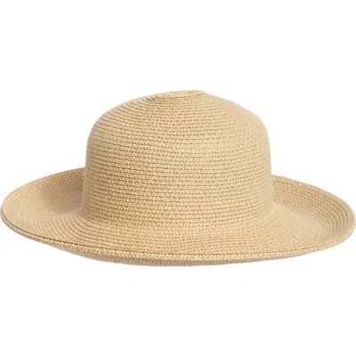 Nine West Downturn Straw Floppy Hat