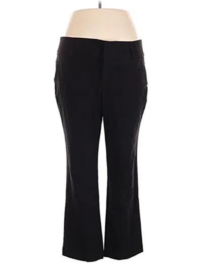 Pre-owned Nine West Dress Pants In Black