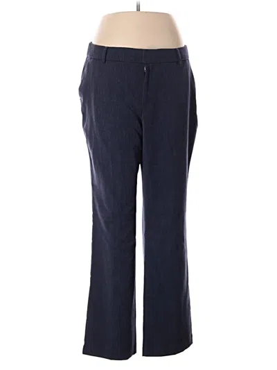 Pre-owned Nine West Dress Pants In Blue
