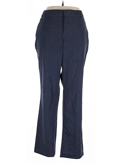 Pre-owned Nine West Dress Pants In Blue