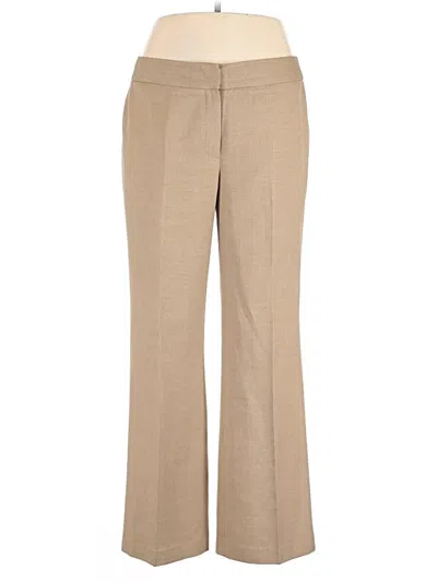 Pre-owned Nine West Dress Pants In Brown