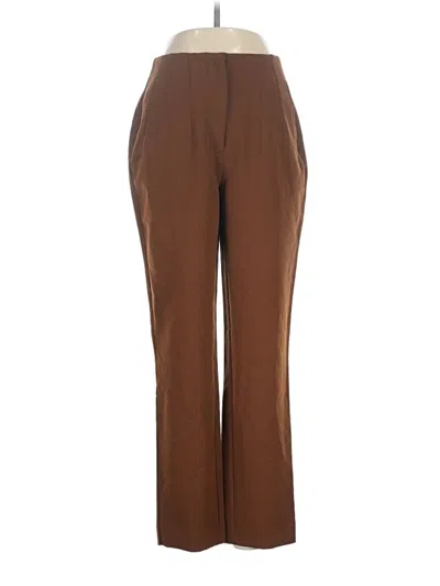 Pre-owned Nine West Dress Pants In Brown