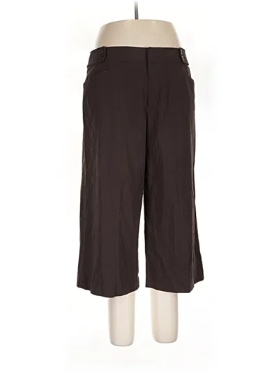 Pre-owned Nine West Dress Pants In Brown