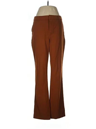 Pre-owned Nine West Dress Pants In Brown