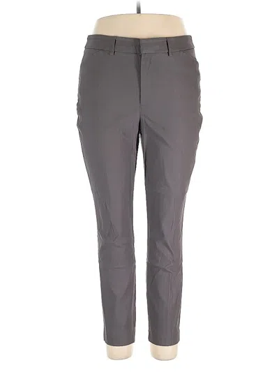 Pre-owned Nine West Dress Pants In Gray