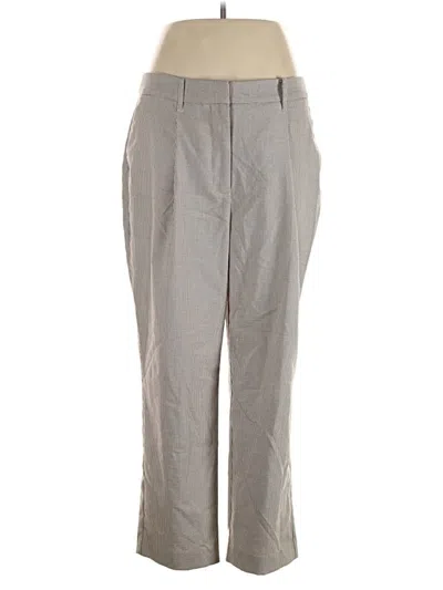 Pre-owned Nine West Dress Pants In Gray