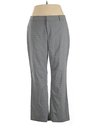 Pre-owned Nine West Dress Pants In Gray