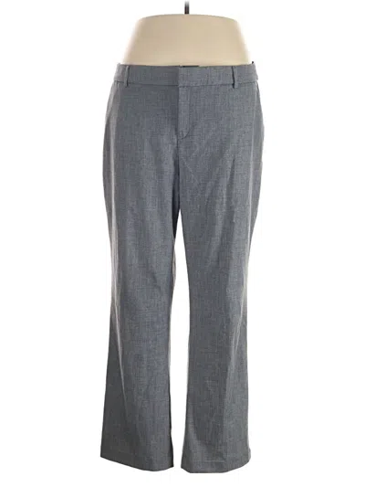 Pre-owned Nine West Dress Pants In Gray