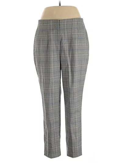 Pre-owned Nine West Dress Pants In Gray