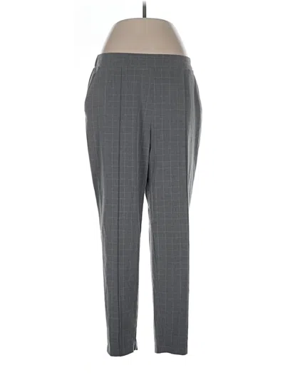 Pre-owned Nine West Dress Pants In Gray