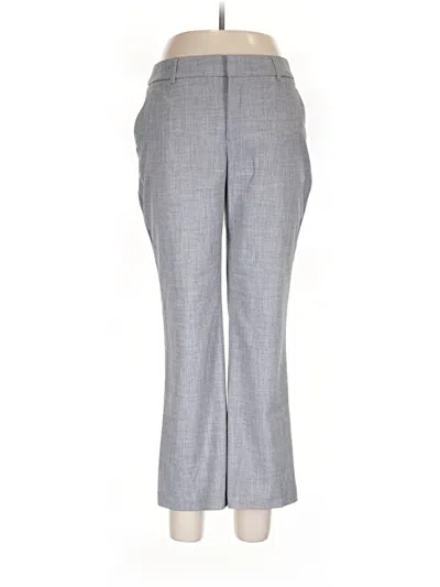 Pre-owned Nine West Dress Pants In Gray