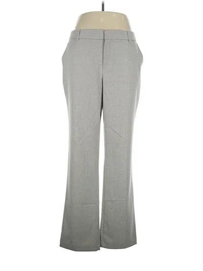 Pre-owned Nine West Dress Pants In Gray