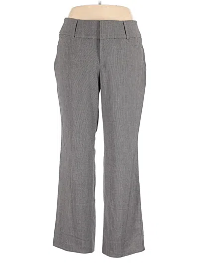 Pre-owned Nine West Dress Pants In Gray