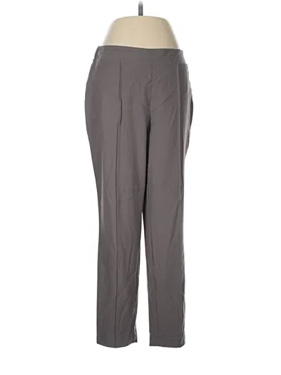Pre-owned Nine West Dress Pants In Gray
