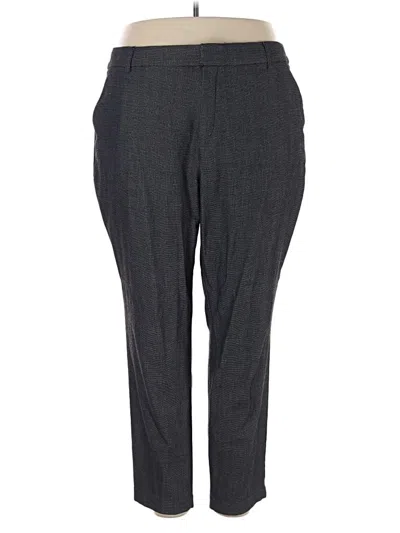 Pre-owned Nine West Dress Pants In Gray
