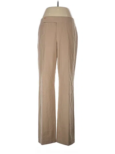 Pre-owned Nine West Dress Pants In Tan