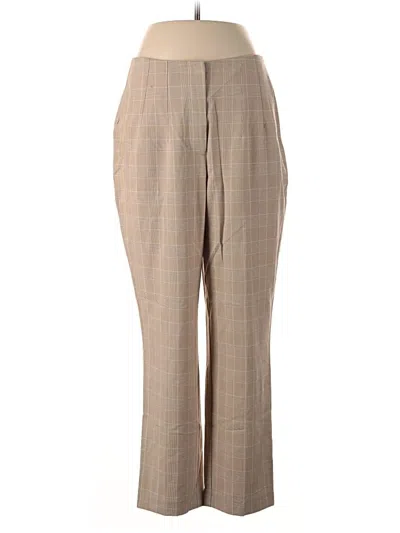 Pre-owned Nine West Dress Pants In Tan