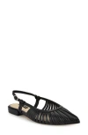 Nine West Duria Slingback Flat In Black