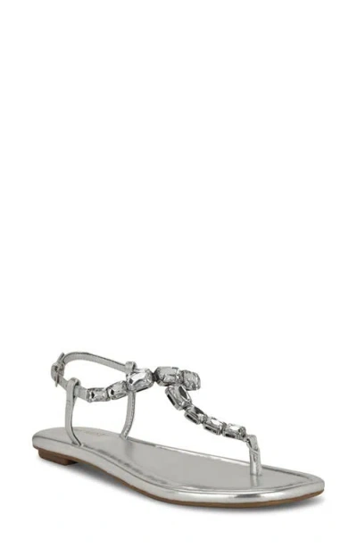 Nine West Dynasti Sandal In Silver