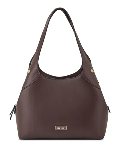 Nine West Eamon Triple Compartment Large Shoulder Bag