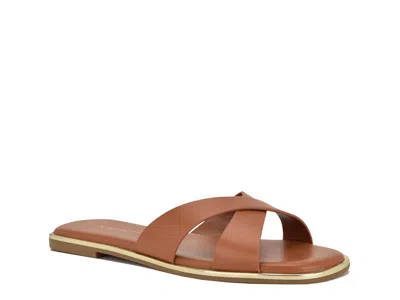 Nine West Edeny Slide Sandal In Multi