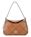 Nine West Eleanora Convertible Medium Shoulder Bag In Brandy
