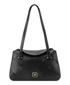 Nine West Eleanora Medium Shoulder Bag In Black