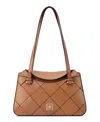 Nine West Eleanora Medium Shoulder Bag In Brandy