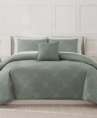 Nine West Elio Bed In A Bag Comforter Set In Green