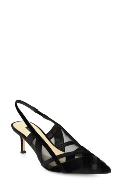 Nine West Ellite Slingback Pump In Black