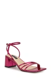 Nine West Embae Ankle Strap Sandal In Pink
