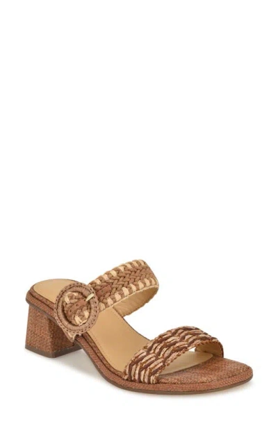 Nine West Emery Sandal In Dark Brown