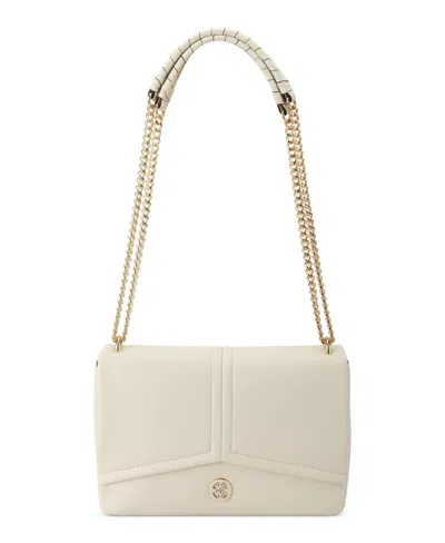 Nine West Erina Convertible Chain Flap Crossbody Bag In Chic Cream