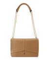 Nine West Erina Convertible Chain Flap Crossbody Bag In Dark Camel
