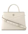 Nine West Erina Removable Strap Satchel Bag In Chic Cream