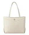 Nine West Erina Triple Compartment Tote Bag In Chic Cream