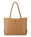 Nine West Erina Triple Compartment Tote Bag In Dark Camel