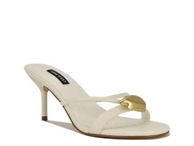 Nine West Ernise Sandal In White
