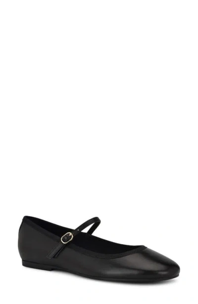 Nine West Ewind Mary Jane Flat In Black