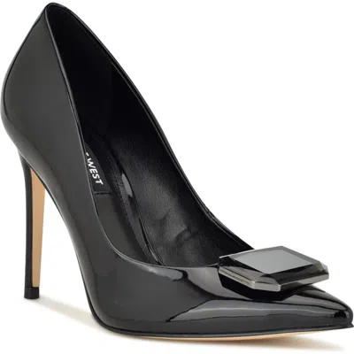 Nine West Faras Pointed Toe Pump In Black