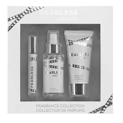 Nine West Fearless Gift Set - Pen Spray 10ml/ Body Lotion 2 Oz/body Mist 2.5 oz