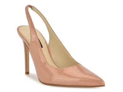 Nine West Feather Pump In Pink