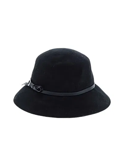 Pre-owned Nine West Fedora In Black