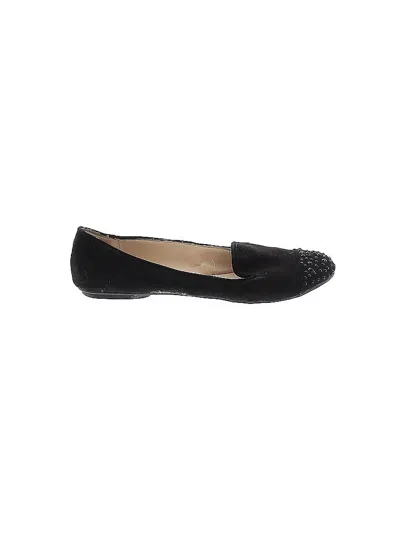 Pre-owned Nine West Flats In Black