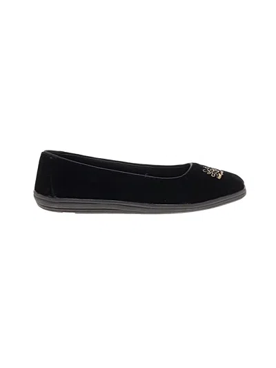 Pre-owned Nine West Flats In Black