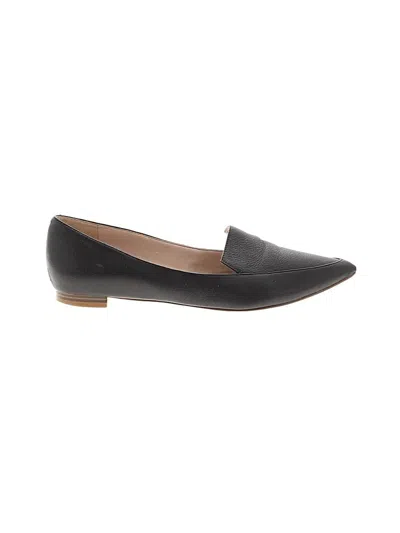 Pre-owned Nine West Flats In Black