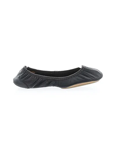 Pre-owned Nine West Flats In Black