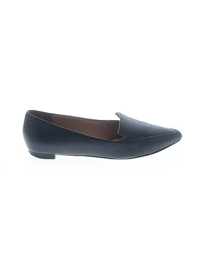 Pre-owned Nine West Flats In Black